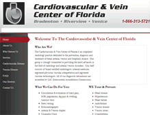 Tablet Screenshot of cardiovascularandveincenterofflorida.com